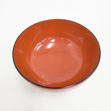 漆器 お茶碗 お吸い物椀 食器 レッド レディース【中古】5-0508G◎