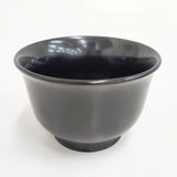 奥田志郎 黒サハリ椀 漆器 2個セット 食器 ブラック レディース【中古】5-0508G◎