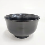 漆器 お茶碗 お吸い物椀 食器 ブラック レディース【中古】5-0508G◎