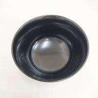 漆器 お茶碗 お吸い物椀 食器 ブラック レディース【中古】5-0508G◎