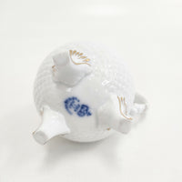 Ludwigsburg ルードヴィヒスブルグ ミルクジャグ クリーマーポット アンティーク 食器 ホワイト ゴールド レディース【中古】5-0510G◎