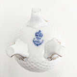 Ludwigsburg ルードヴィヒスブルグ ミルクジャグ クリーマーポット アンティーク 食器 ホワイト ゴールド レディース【中古】5-0510G◎