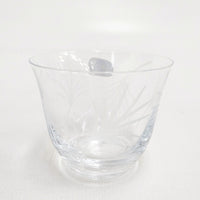 BOHEMIA Cristal ボヘミアクリスタル 切子 冷茶グラス 2客セット グラス クリア レディース【中古】5-0510G◎