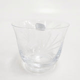 BOHEMIA Cristal ボヘミアクリスタル 切子 冷茶グラス 2客セット グラス クリア レディース【中古】5-0510G◎