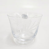 BOHEMIA Cristal ボヘミアクリスタル 切子 冷茶グラス 2客セット グラス クリア レディース【中古】5-0510G◎