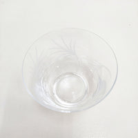 BOHEMIA Cristal ボヘミアクリスタル 切子 冷茶グラス 2客セット グラス クリア レディース【中古】5-0510G◎