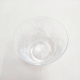 BOHEMIA Cristal ボヘミアクリスタル 切子 冷茶グラス 2客セット グラス クリア レディース【中古】5-0510G◎