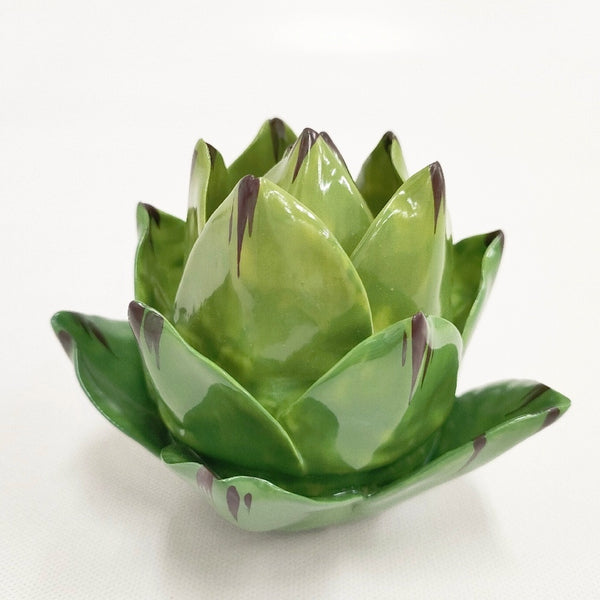 Didier Gardillou アーティチョーク  皿 グリーン レディース【中古】5-0510G◎