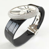 CARTIER HYPNOSE イプノーズ CRWJ301949 ケースホワイトゴールド K18WG フルダイヤ ダイヤモンド357石 AH済 腕時計 レディース カルティエ【中古】5-1012G◆