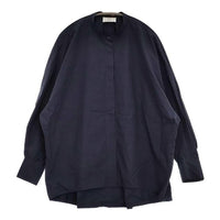 1er Arrondissement タイプライターコクーンシャツ 定価23100円 b1032aft022 ブラウス シャツ ネイビー レディース プルミエアロンディスモン【中古】5-0906M∞
