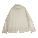 Whim Gazette ウールタートルニット 定価28600円 WGZ1032205A0013 カシミヤ混 セーター ニット オフホワイト レディース ウィムガゼット【中古】5-0801T△