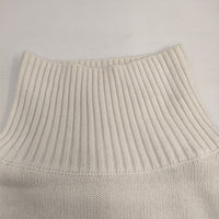 Whim Gazette ウールタートルニット 定価28600円 WGZ1032205A0013 カシミヤ混 セーター ニット オフホワイト レディース ウィムガゼット【中古】5-0801T△