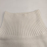 Whim Gazette ウールタートルニット 定価28600円 WGZ1032205A0013 カシミヤ混 セーター ニット オフホワイト レディース ウィムガゼット【中古】5-0801T△