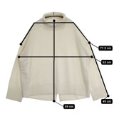 Whim Gazette ウールタートルニット 定価28600円 WGZ1032205A0013 カシミヤ混 セーター ニット オフホワイト レディース ウィムガゼット【中古】5-0801T△
