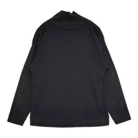 MHL. ORGANIC COTTON THERMAL JERSEY 595-2269504 長袖Ｔシャツ カットソー ロンＴ 22AW ブラック レディース エムエイチエル【中古】5-0906M∞