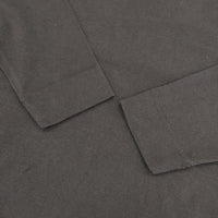 MHL. ORGANIC COTTON THERMAL JERSEY 595-2269504 長袖Ｔシャツ カットソー ロンＴ 22AW ブラック レディース エムエイチエル【中古】5-0906M∞