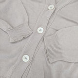 MARGARET HOWELL スコットランド製 589-4164002 コットン カーディガン 24SS ベージュ レディース マーガレットハウエル【中古】5-0827M∞