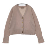 MARGARET HOWELL TWISTED CASHMERE WOOL 定価46200円 578-1264004 カーディガン ピンク レディース マーガレットハウエル【中古】5-0825T∞