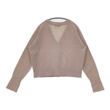 MARGARET HOWELL TWISTED CASHMERE WOOL 定価46200円 578-1264004 カーディガン ピンク レディース マーガレットハウエル【中古】5-0825T∞