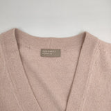MARGARET HOWELL TWISTED CASHMERE WOOL 定価46200円 578-1264004 カーディガン ピンク レディース マーガレットハウエル【中古】5-0825T∞