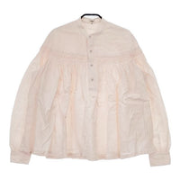 Scye リネンピンタックブラウス 1221-31005 プルオーバー ブラウス シャツ 21SS ピンク レディース サイ【中古】5-0616M∞
