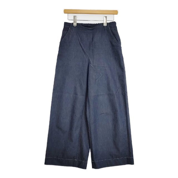 DRESSTERIOR イージーウエストワイドデニムパンツ 定価16500円 デニムパンツ ブルー レディース ドレステリア【中古】5-0906G∞
