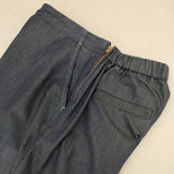 DRESSTERIOR イージーウエストワイドデニムパンツ 定価16500円 デニムパンツ ブルー レディース ドレステリア【中古】5-0906G∞