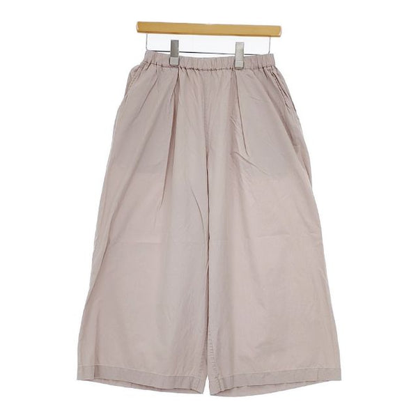humoresque culottes キュロット コットンシルク ワイドパンツ キュロット ピンク レディース ユーモレスク【中古】5-0616M∞