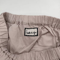 humoresque culottes キュロット コットンシルク ワイドパンツ キュロット ピンク レディース ユーモレスク【中古】5-0616M∞
