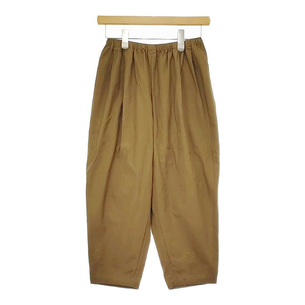 mina perhonen aca4603s choucho サイズ36 定価44000円 イージー パンツ 24-25AW ブラウン レディース ミナペルホネン【中古】5-0429M♪