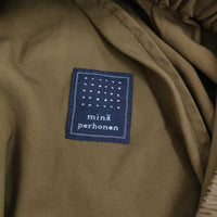 mina perhonen aca4603s choucho サイズ36 定価44000円 イージー パンツ 24-25AW ブラウン レディース ミナペルホネン【中古】5-0429M♪