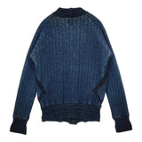 pure blue japan 中綿入り インディゴ 正藍屋 カーディガン ネイビー レディース ピュアブルージャパン【中古】5-1026T∞