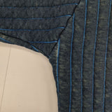 pure blue japan 中綿入り インディゴ 正藍屋 カーディガン ネイビー レディース ピュアブルージャパン【中古】5-1026T∞