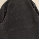 umii 908/45R/45rpm モールスキン コットン サイズ4 コート 濃紺 ネイビー レディース ウミフォーティーファイブアールピーエム【中古】5-1026T∞