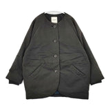 Heart Market 中綿 裏生地ブラックウォッチ コート ブラック レディース ハートマーケット【中古】5-1026T∞