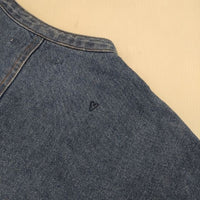 Heart Market バンドカラー コットン しっかりデニムBigシャツ 長袖シャツ ブルー レディース ハートマーケット【中古】5-0906M∞