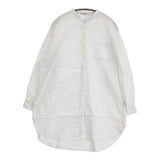 Heart Market バンドカラー チュニック ブラウス シャツ ホワイト レディース ハートマーケット【中古】5-0906M∞