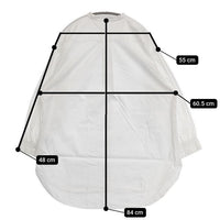 Heart Market バンドカラー チュニック ブラウス シャツ ホワイト レディース ハートマーケット【中古】5-0906M∞