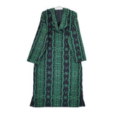 BEAMS BOY/S2W8/South2 West8 Mexican One-Piece hm950 総柄 ワンピース グリーン ブラック レディース ビームスボーイ/サウスツーウェストエイト【中古】5-0803M∞