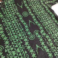 BEAMS BOY/S2W8/South2 West8 Mexican One-Piece hm950 総柄 ワンピース グリーン ブラック レディース ビームスボーイ/サウスツーウェストエイト【中古】5-0803M∞