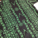 BEAMS BOY/S2W8/South2 West8 Mexican One-Piece hm950 総柄 ワンピース グリーン ブラック レディース ビームスボーイ/サウスツーウェストエイト【中古】5-0803M∞