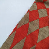 49AV.junko shimada ウール 総柄 カーディガン レッド ベージュ レディース ジュンコシマダ【中古】5-0825T∞