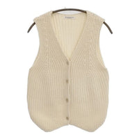BEAUTY&YOUTH UNITED ARROWS Vest 片畔編み 1618-119-0801 ベスト アイボリー レディース ビューティアンドユース【中古】5-0906M∞