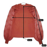 AMERI MANY WAY RAGLAN SLEEVE KNIT 01110120190 ニット オレンジ系 レディース アメリ【中古】5-0604M∞