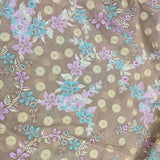 GRACE CONTINENTAL フラワードット刺繍ワンピース 0122131028 レーヨンドレス ワンピース 22SS ベージュ レディース グレースコンチネンタル【中古】5-0906M∞