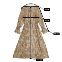 GRACE CONTINENTAL フラワードット刺繍ワンピース 0122131028 レーヨンドレス ワンピース 22SS ベージュ レディース グレースコンチネンタル【中古】5-0906M∞