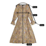 GRACE CONTINENTAL フラワードット刺繍ワンピース 0122131028 レーヨンドレス ワンピース 22SS ベージュ レディース グレースコンチネンタル【中古】5-0906M∞