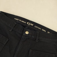 45R/45rpm 藍納戸おこめサテンの4ポケットパンツ 定価31900円 デニムパンツ ネイビー レディース フォーティーファイブアールピーエム【中古】5-0906G∞