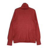 45R/45rpm スーピマオーガニック超ガーゼタートルネック 定価16500円 セーター ニット レッド レディース フォーティーファイブアールピーエム【中古】5-0825T∞