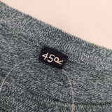 45R/45rpm ガーゼのバスクニットTシャツ 定価27500円 ニット ネイビー レディース フォーティーファイブアールピーエム【中古】5-0528M∞